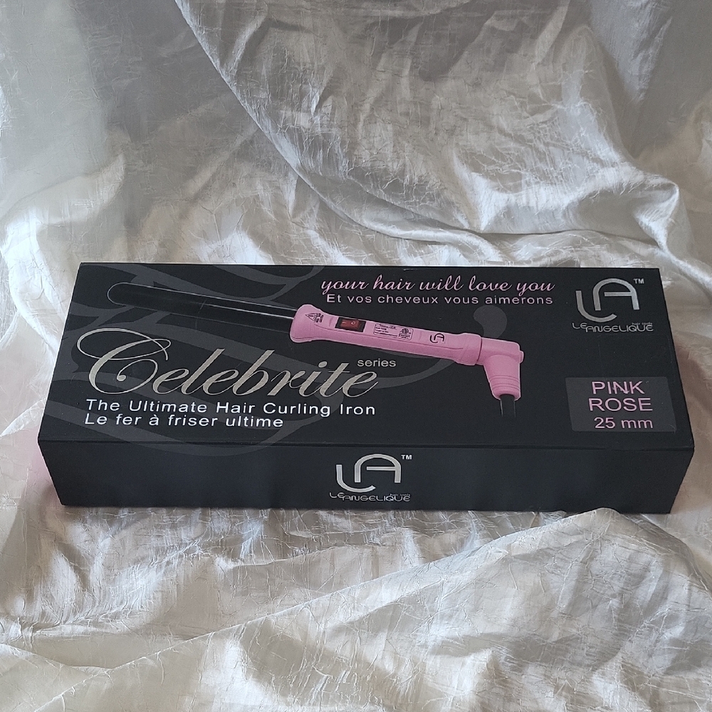 LA - LeAngelique Clipless Curling Iron Celebrite Series